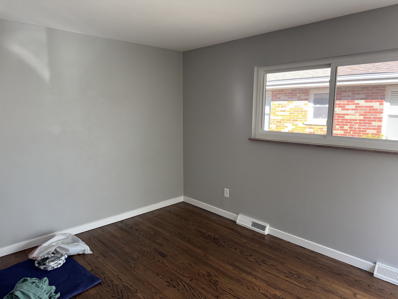 Cleared interior of a Rancho Santa Fe property after a full cleanout