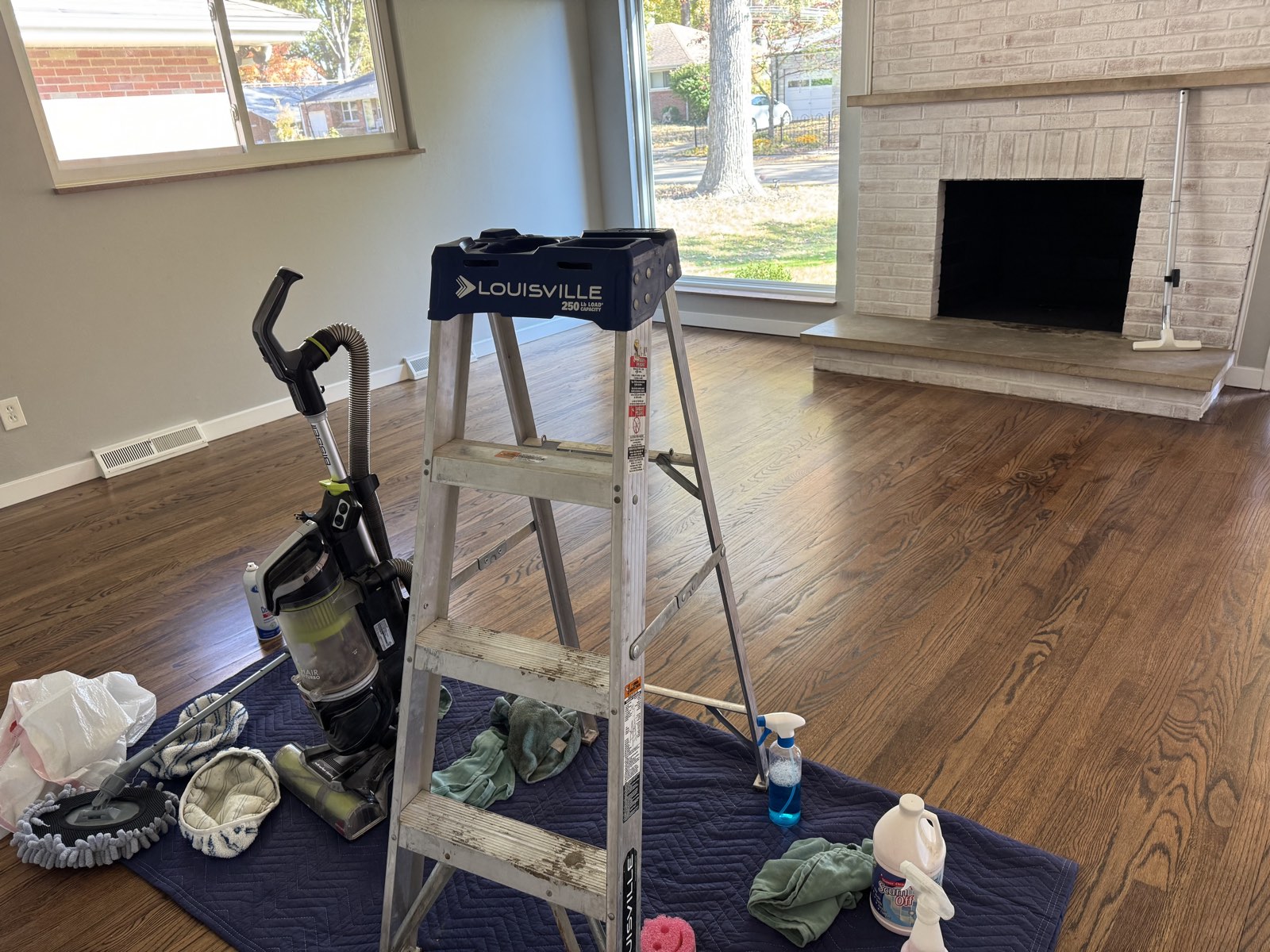 Mid-job at a property in Rancho Santa Fe